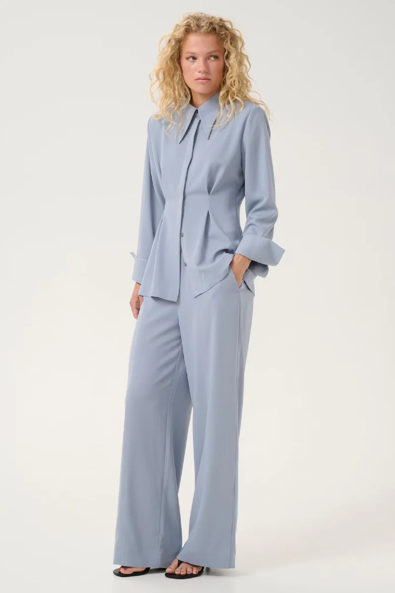 Gestuz GZmareen MW pants - Grey blue - Image 2