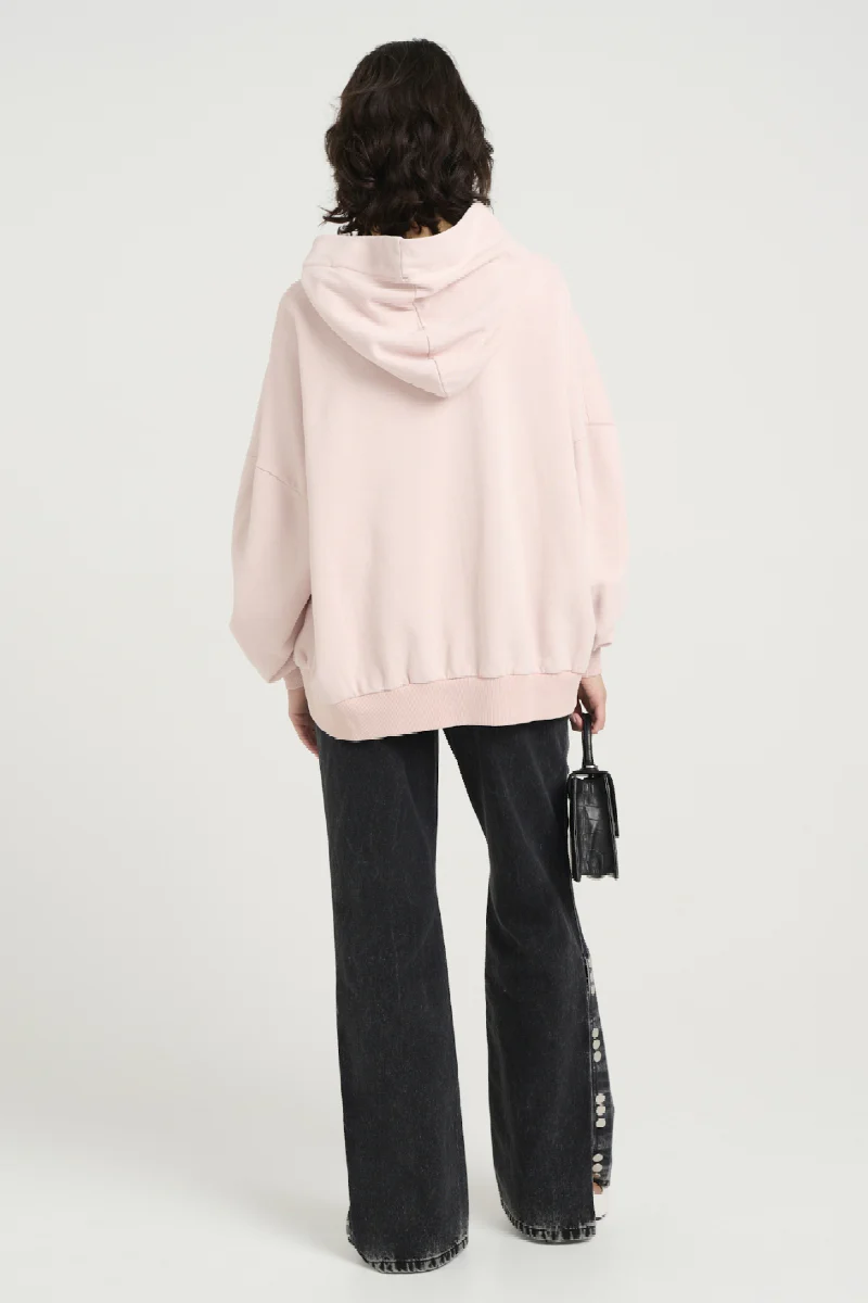 Gestuz MaiellaGZ OZ hoodie - light pink washed - Image 3
