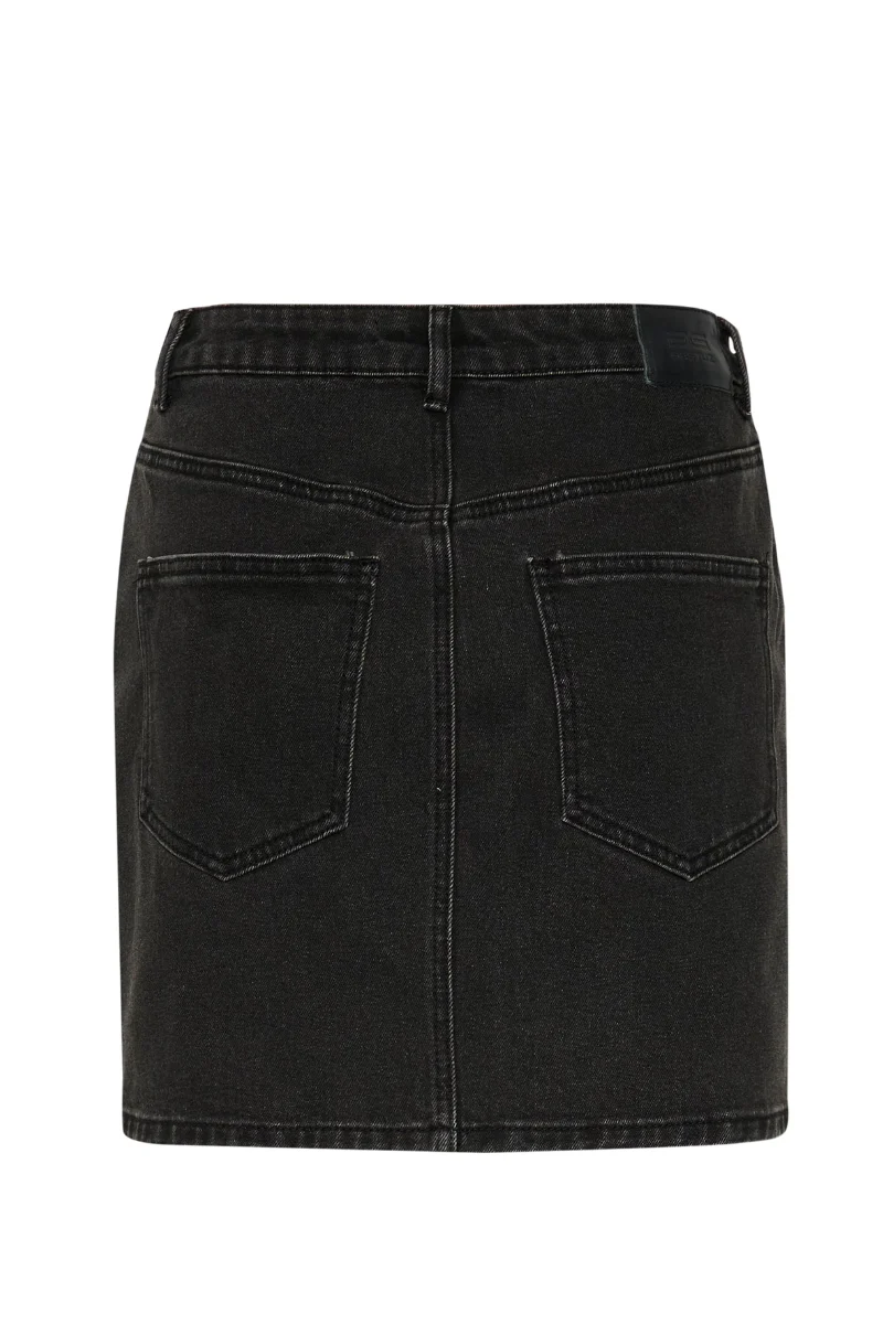 Gestuz SimilinaGZ short skirt - dark grey washed - Image 6