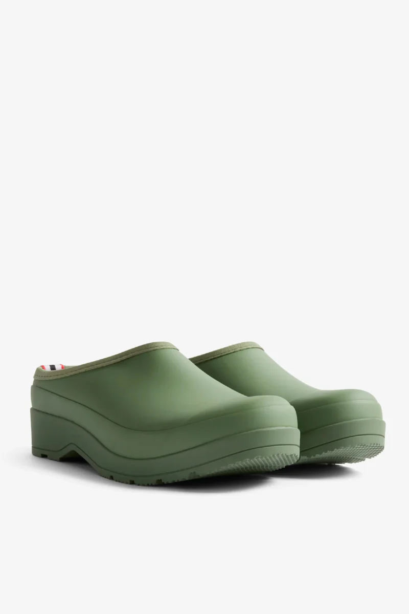 HUNTER Play Clog womens - Lichen green