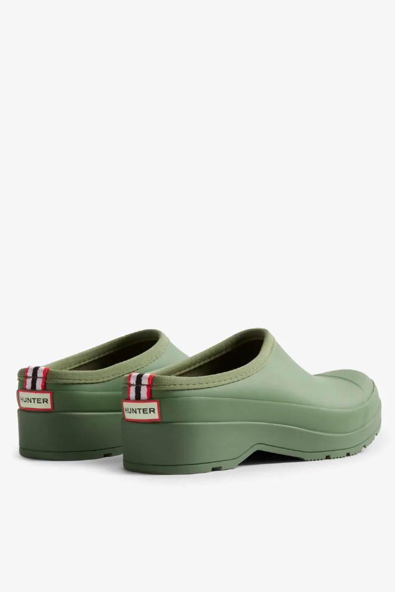 HUNTER Play Clog womens - Lichen green - Image 3