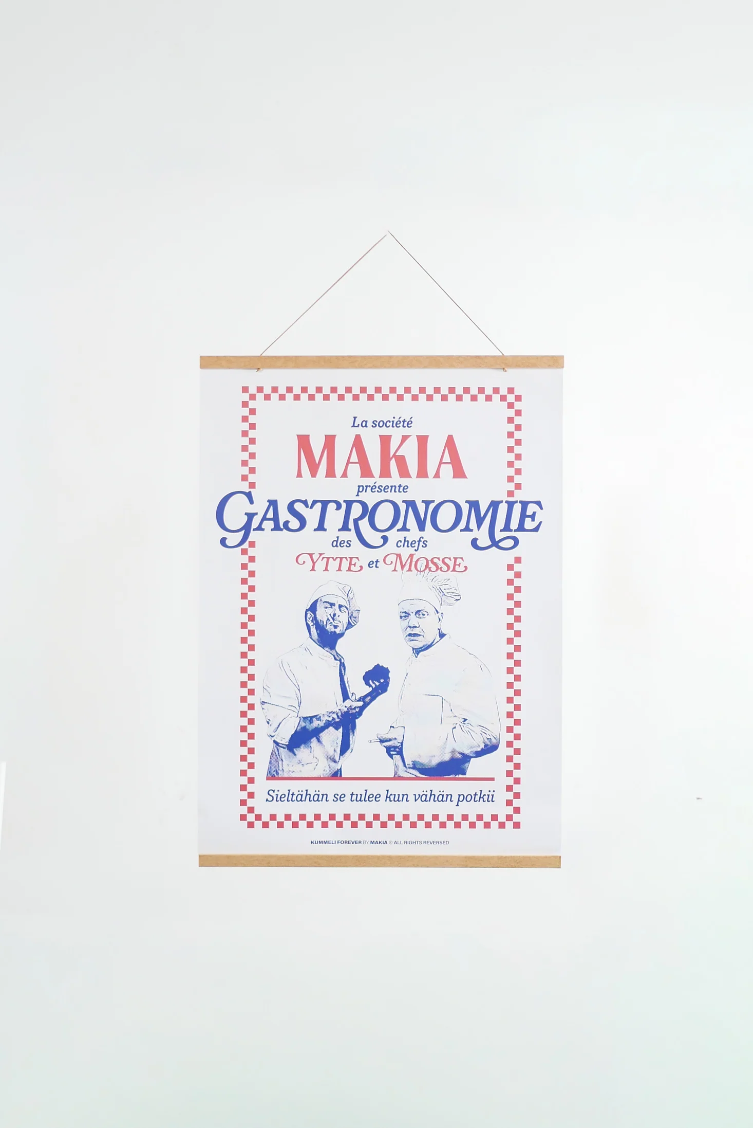Kummeli x Makia INCH" exclusive juliste 50 x 70 cm - Gastronomie