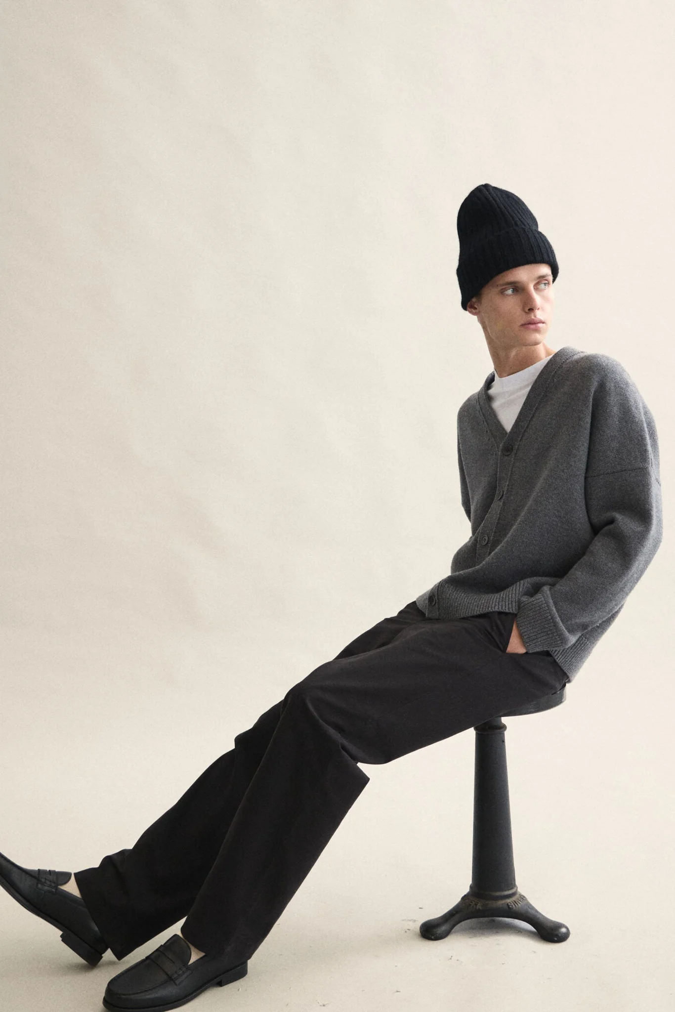 Le Bonnet Le Grand Bonnet beanie - onyx