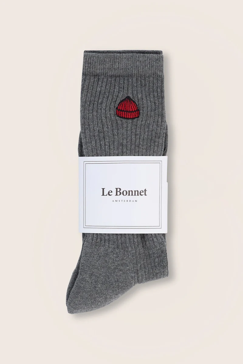 Le Bonnet socks - graphite