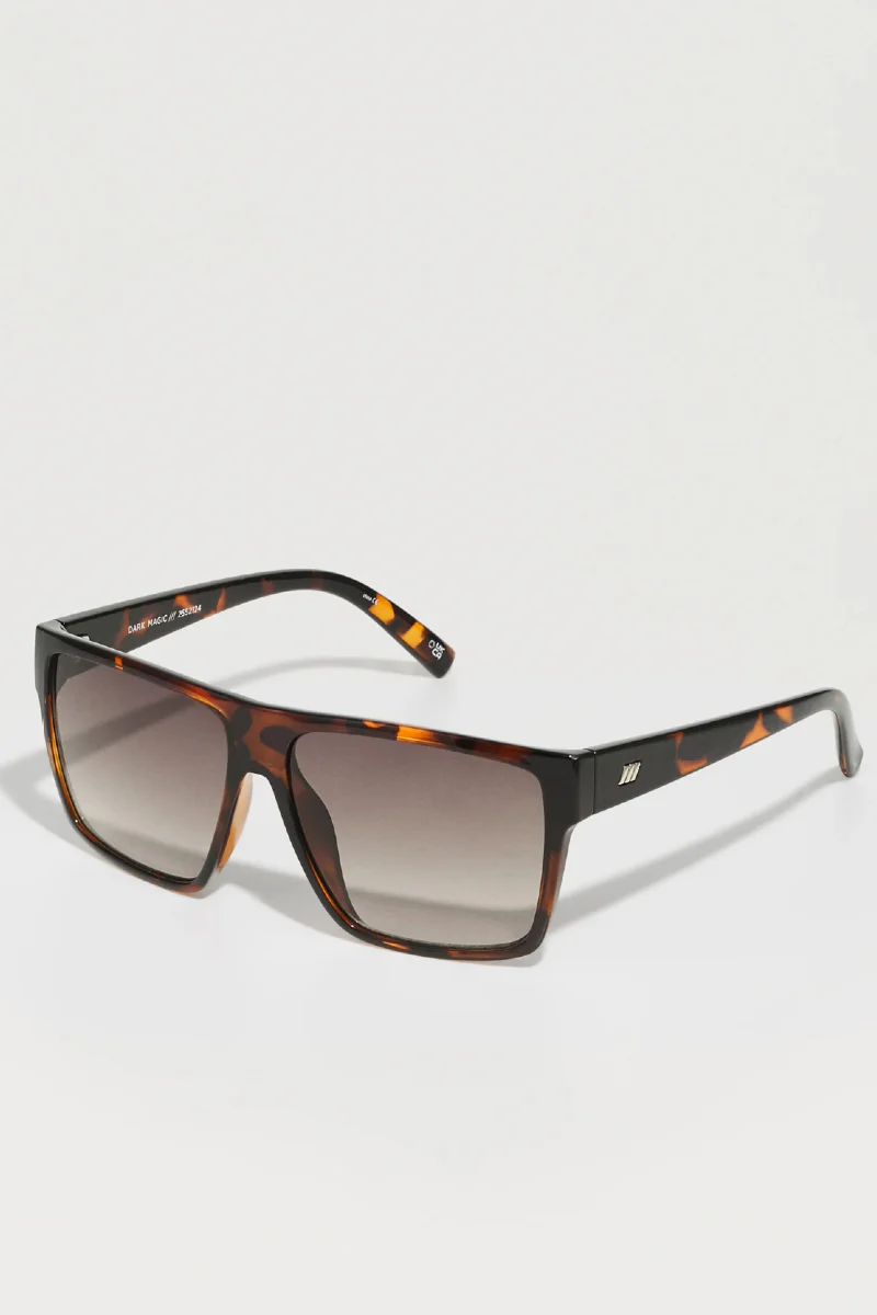 Le Specs Dark Magic aurinkolasit - tortoise
