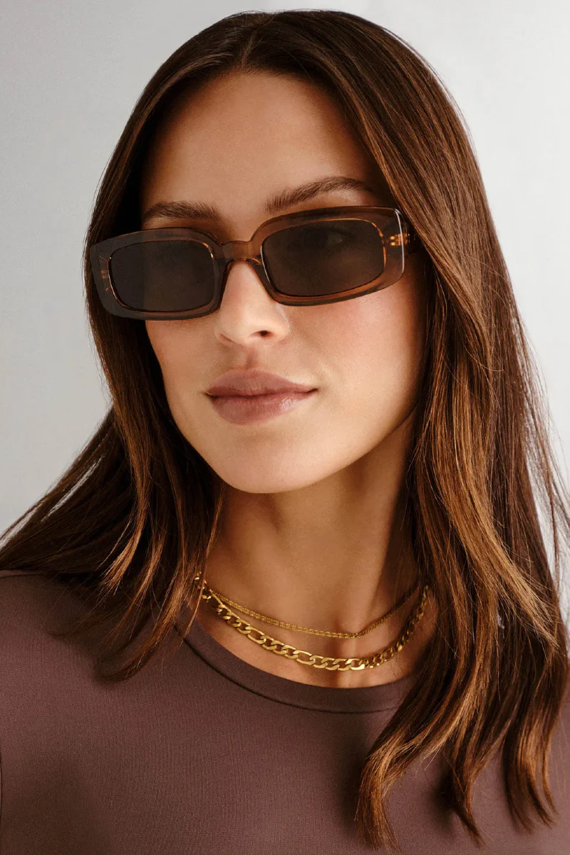 Le Specs Dynamite aurinkolasit - tobacco - Image 3