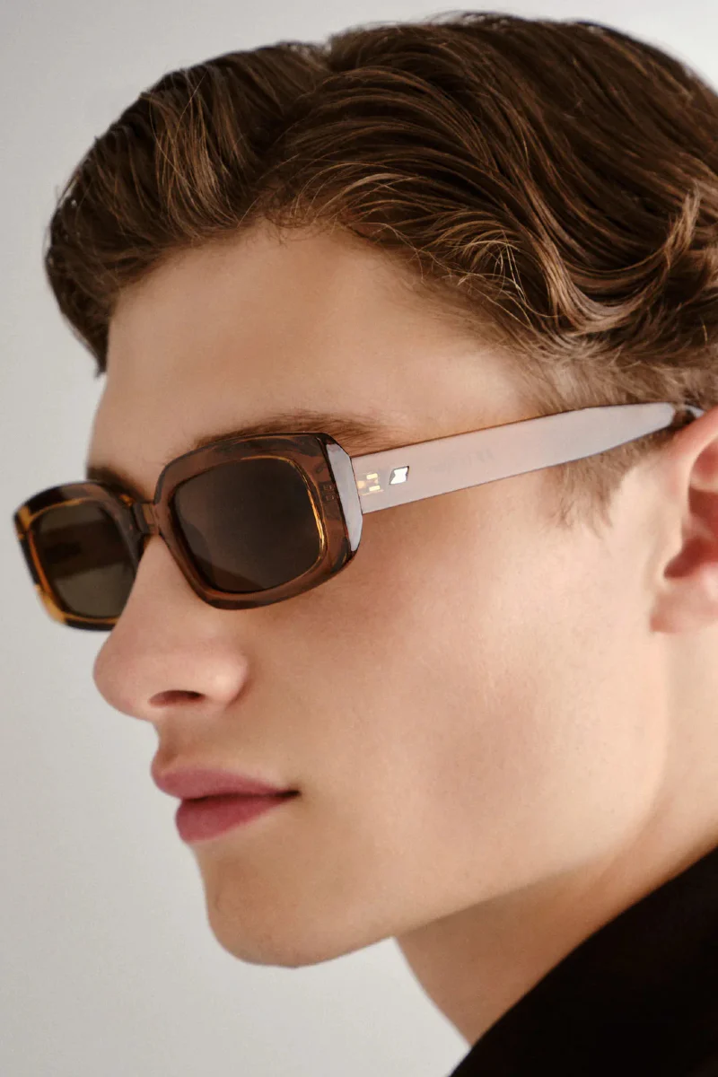 Le Specs Dynamite aurinkolasit - tobacco - Image 4