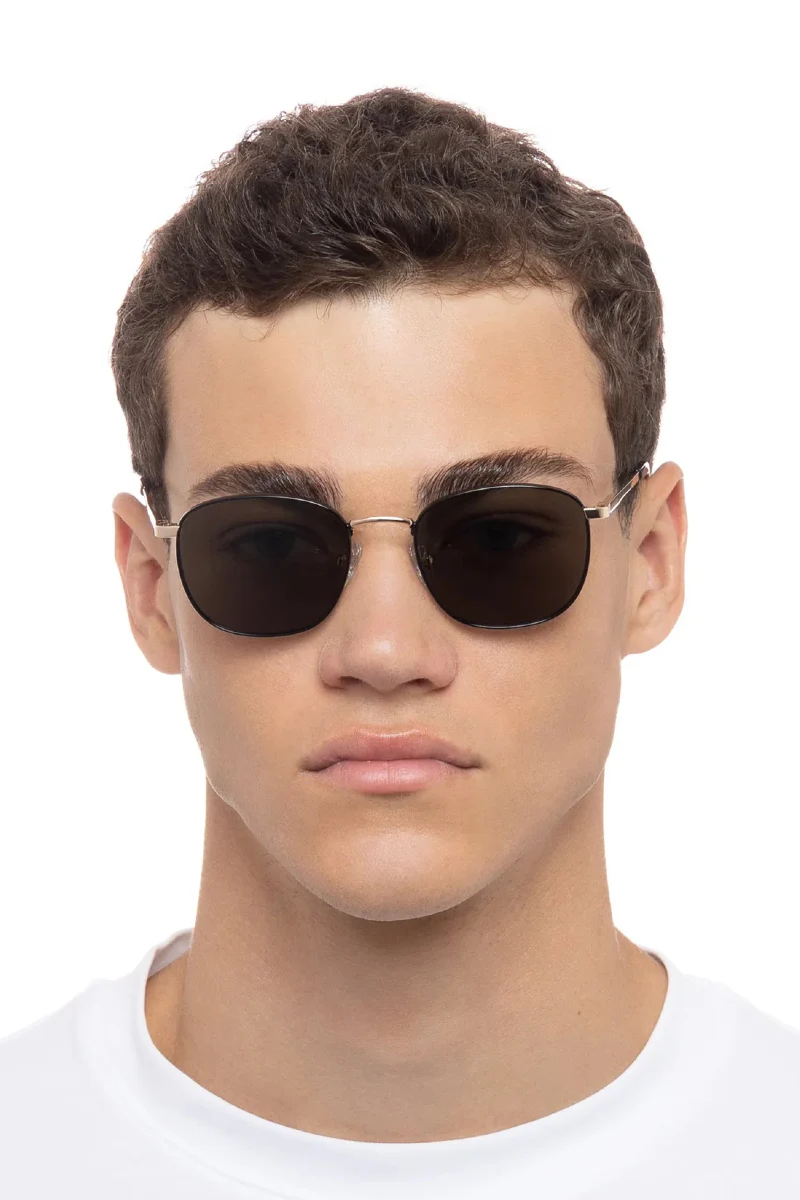 Le Specs Neptune Deux aurinkolasit - gold / black - Image 5