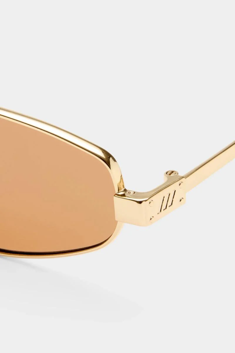 Le Specs Treasure -  gold / choco lens - Image 4