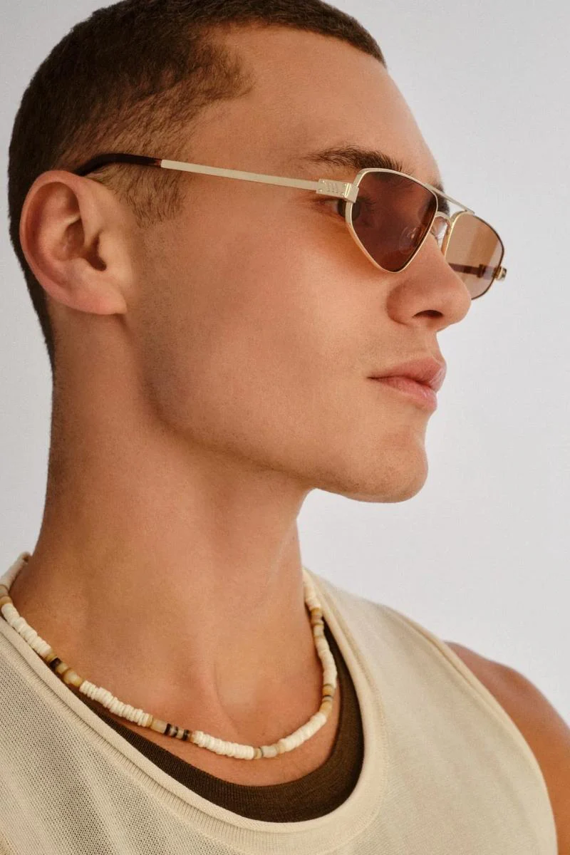 Le Specs Treasure -  gold / choco lens - Image 6