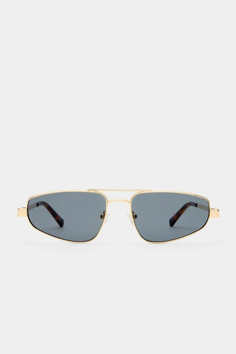 Le Specs Treasure - gold / smoke grey lens - Image 3