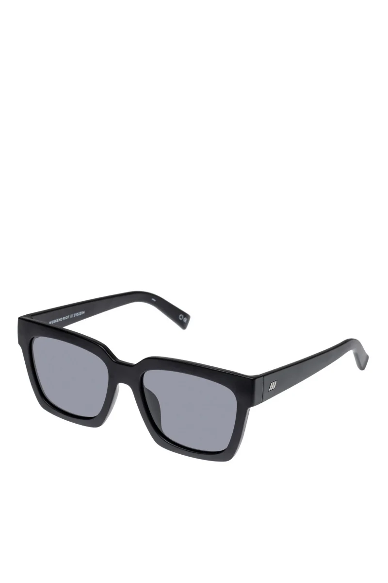 Le Specs Weekend Riot aurinkolasit - Matte black - Image 4