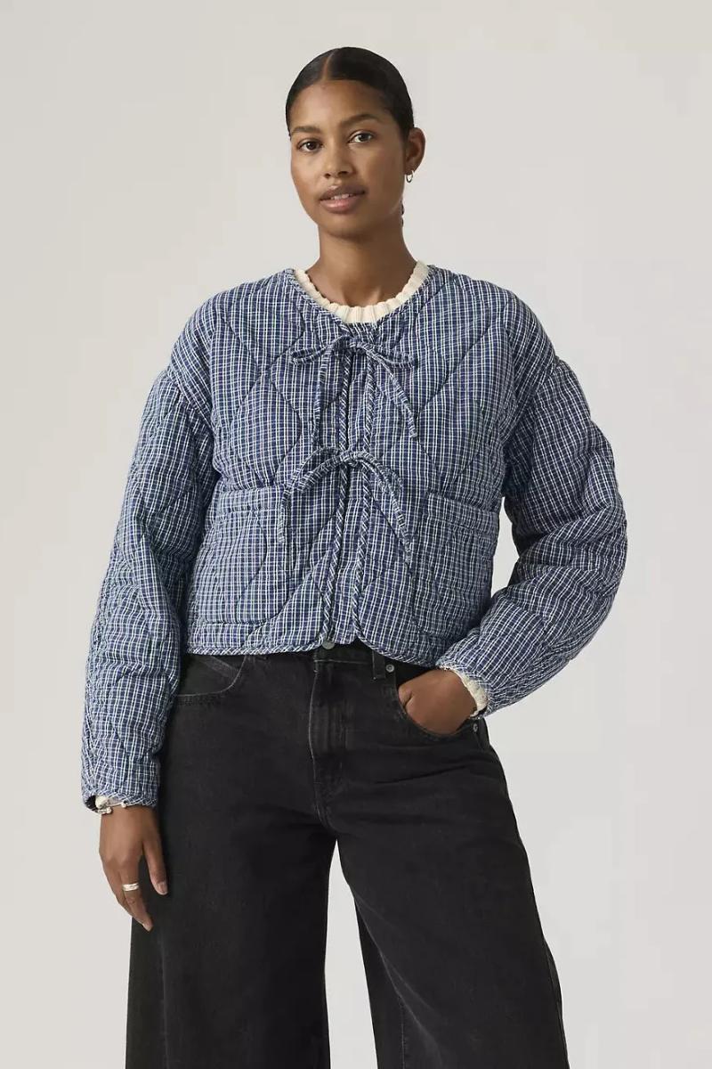 Levi's Rue liner jacket - little tiny windows