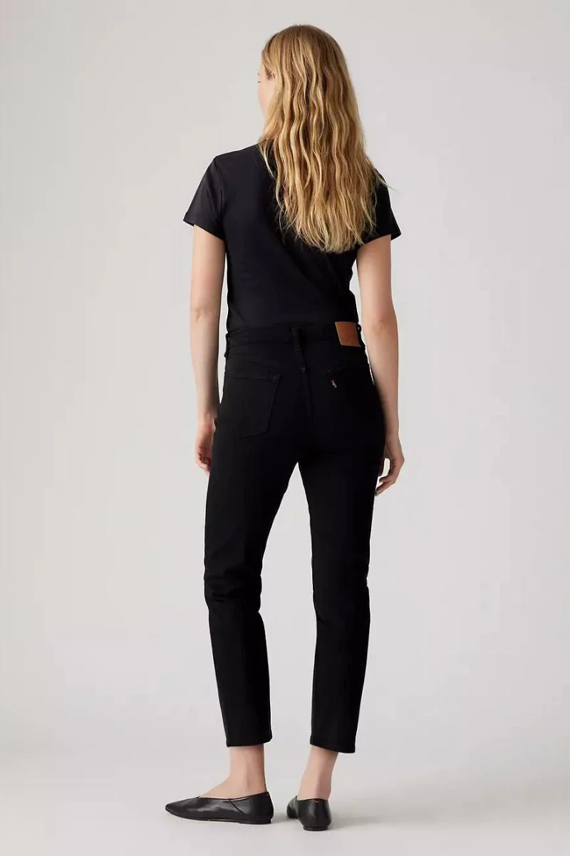 Levi's 501 Original Cropped - Black Sprout - Image 6