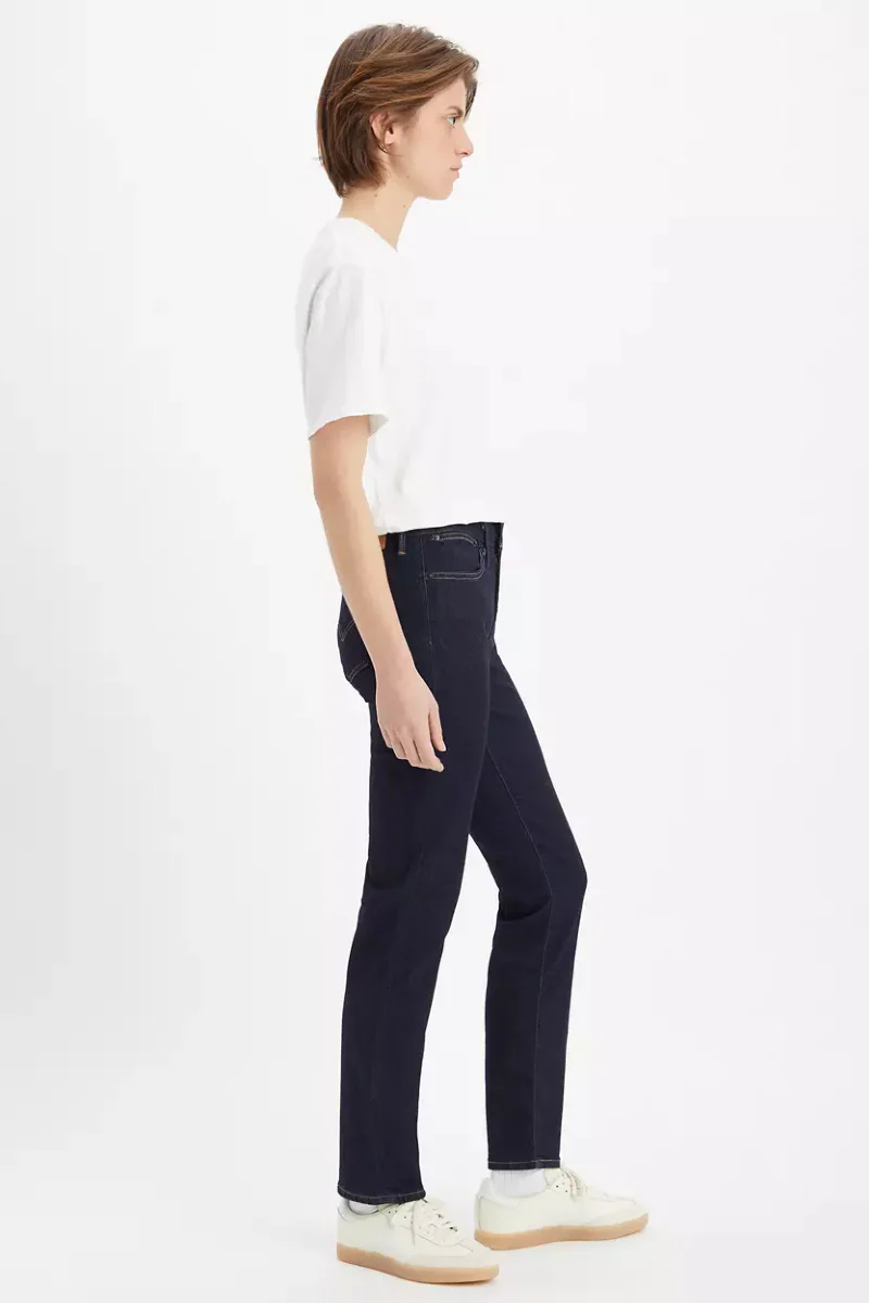 Levi's 712 Slim Welt Pocket - Blue Wave Rinse - Image 3
