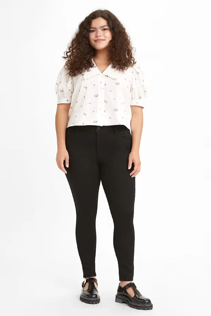 Levi's 720 High-Rise Super Skinny - Black Celestial