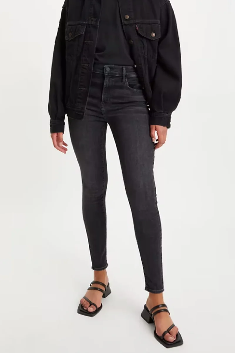 Levi's  720 High-Rise Super Skinny - Black Mustang