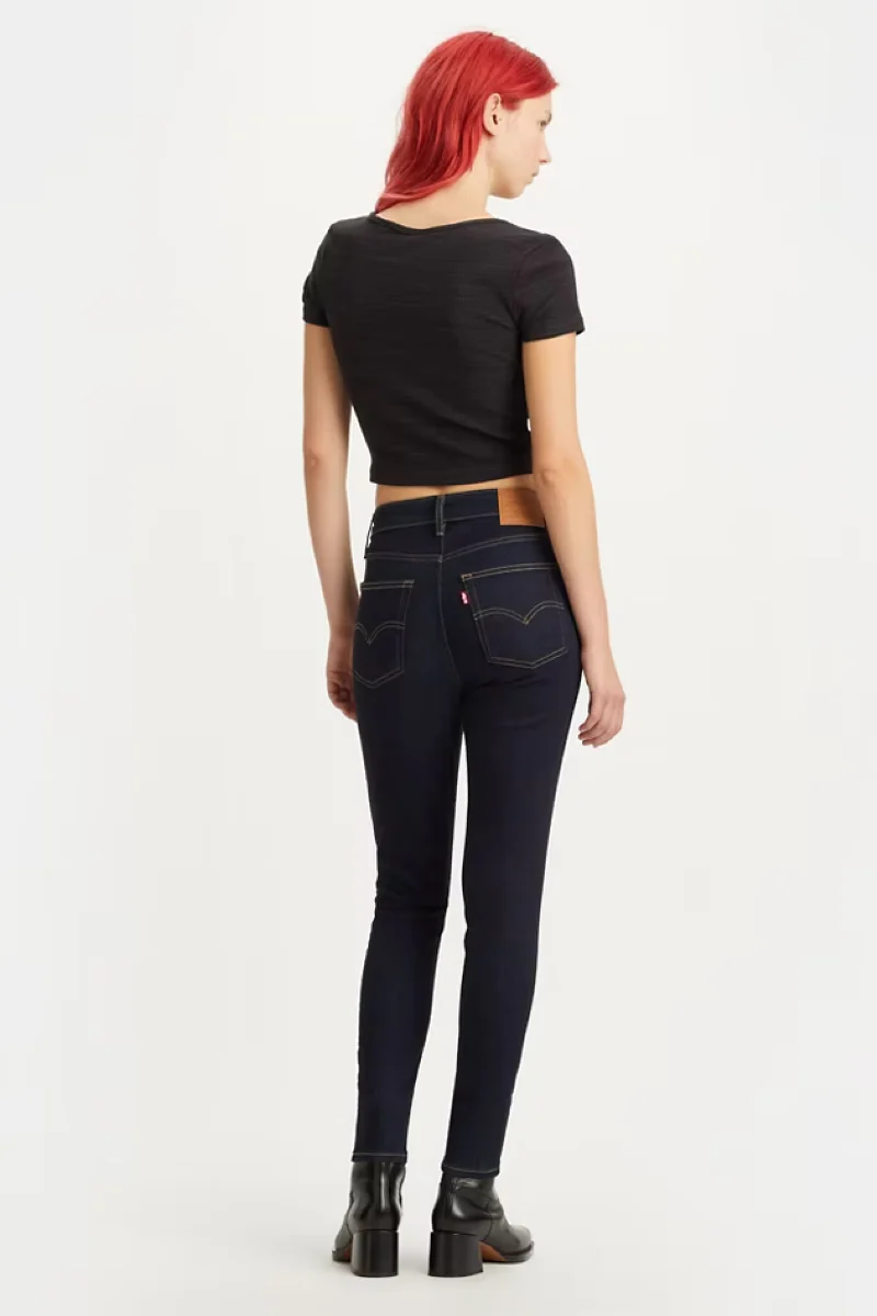 Levi's 721 High Rise Skinny - Blue Wave Rinse - Image 5