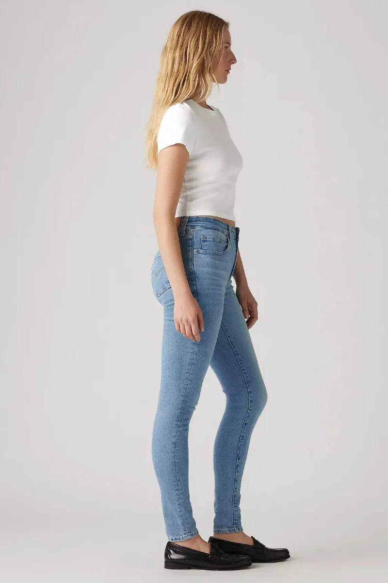 Levi's 721 High Rise Skinny - Blue Wave Light - Image 2