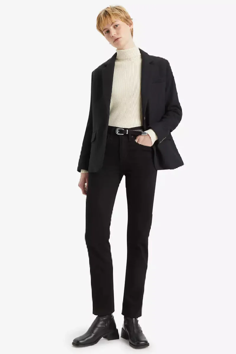 Levi's 724 High Rise Straight - Midnight Gaze - Image 2