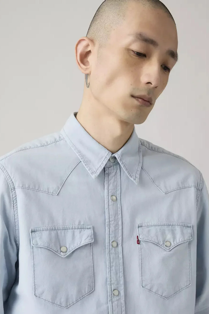Levi's Classic Western Standard - Evergreen lt Chambray - Image 2
