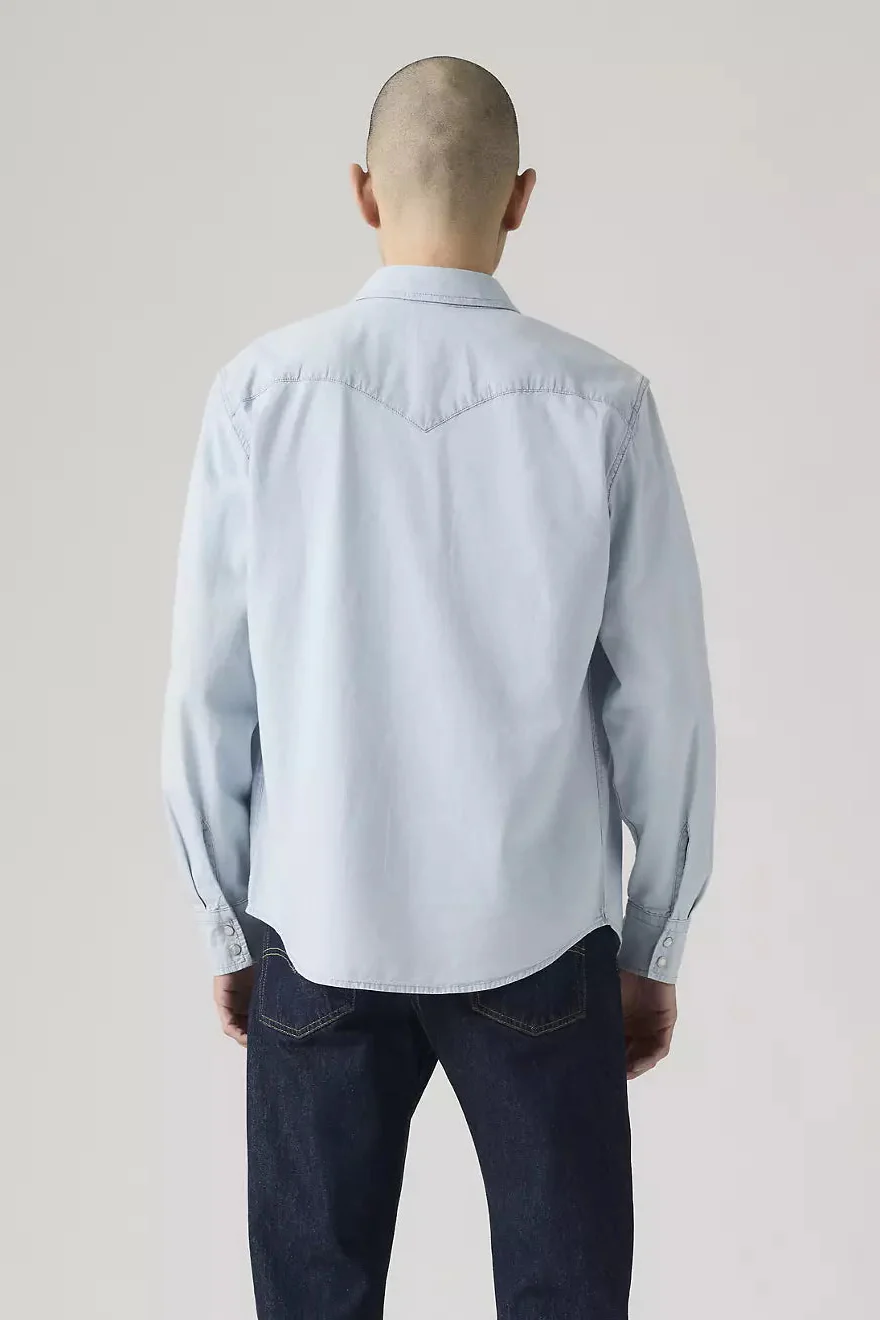 Levi's Classic Western Standard - Evergreen lt Chambray - Image 3
