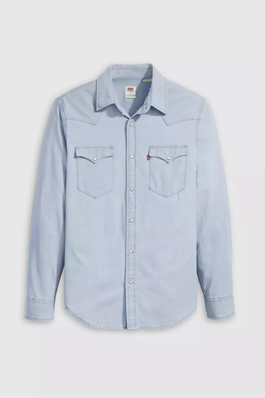 Levi's Classic Western Standard - Evergreen lt Chambray - Image 5