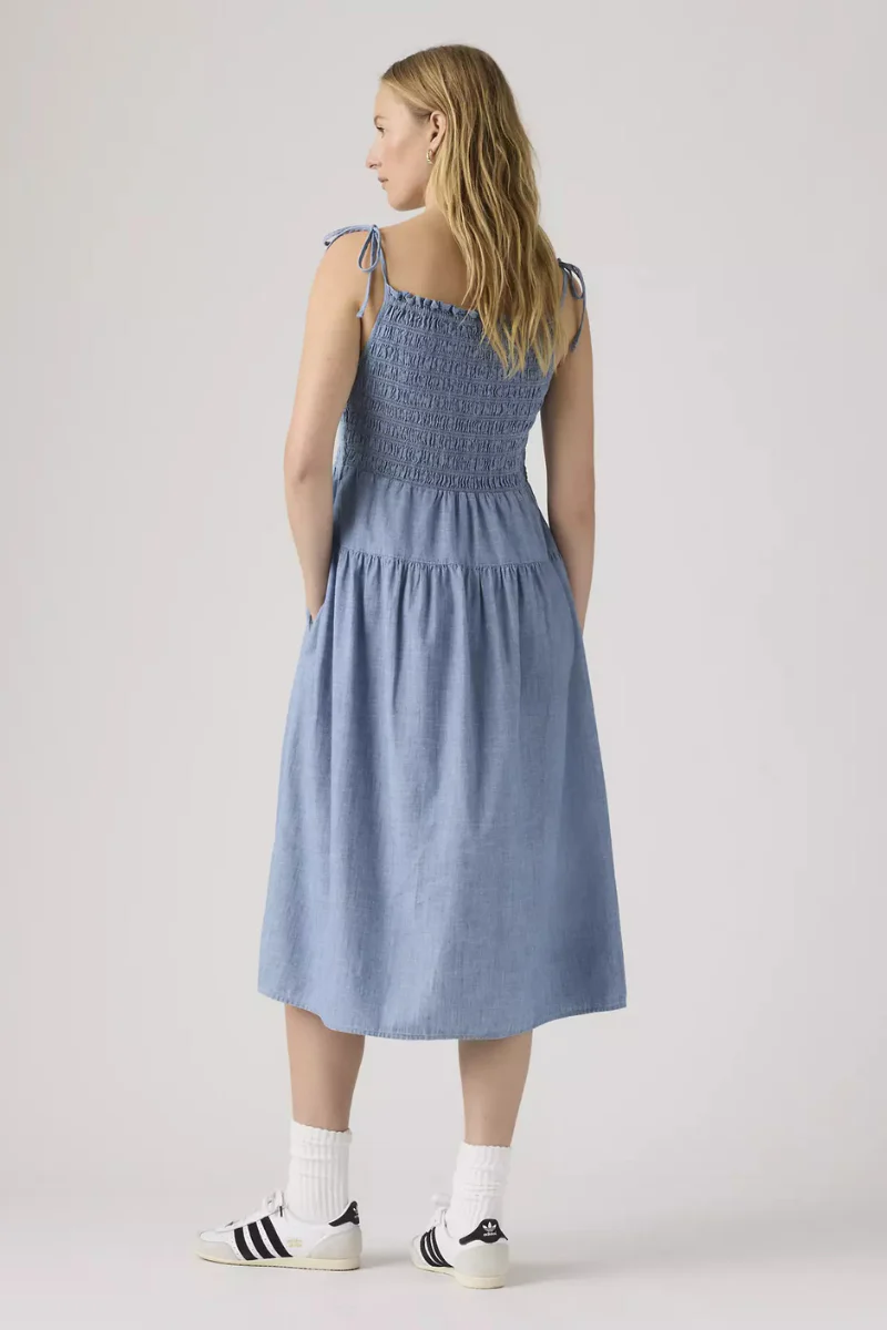 Levi's Monaco Cotton Sundress - Breezy Blues - Image 2