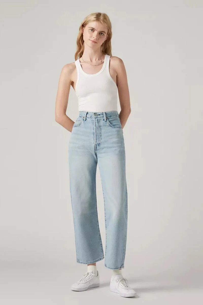 Levi's Ribcage Straight Ankle - Middle road - Image 2