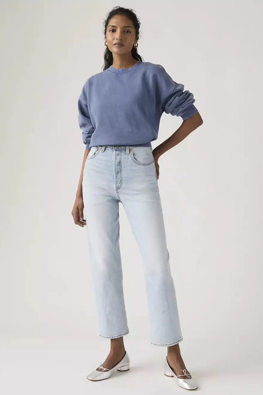 Levi's Ribcage Straight Ankle - filter her lightweight - Image 4