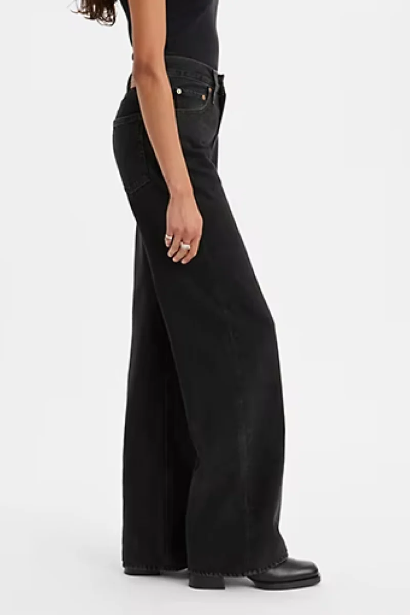 Levi's Ribcage Wide leg H223 - Rosie Posie - Image 4