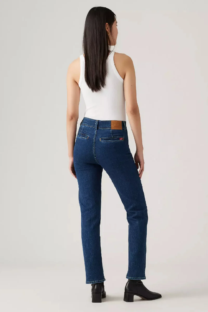 Levi's Tailored 724 High Rise Straight - Seams To Work - Image 4