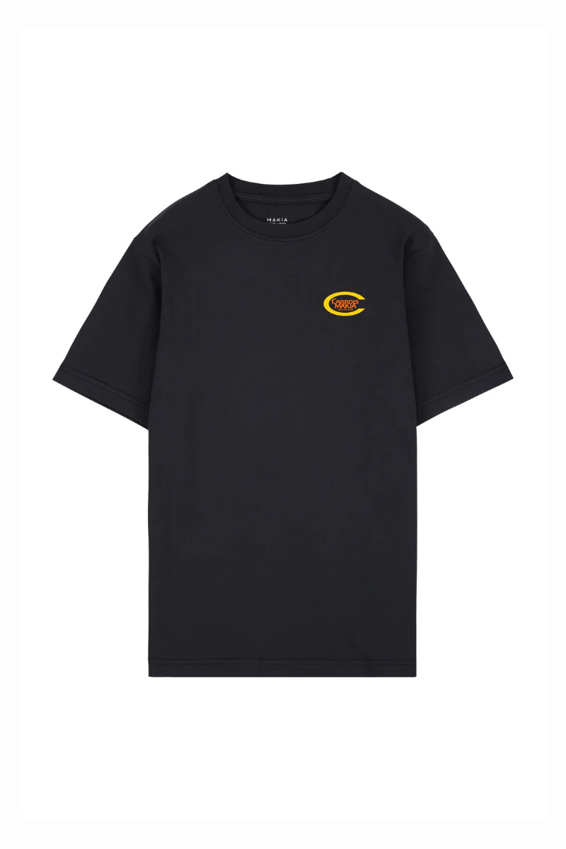 Makia x Carrols Club Burger T-shirt - black - Image 3