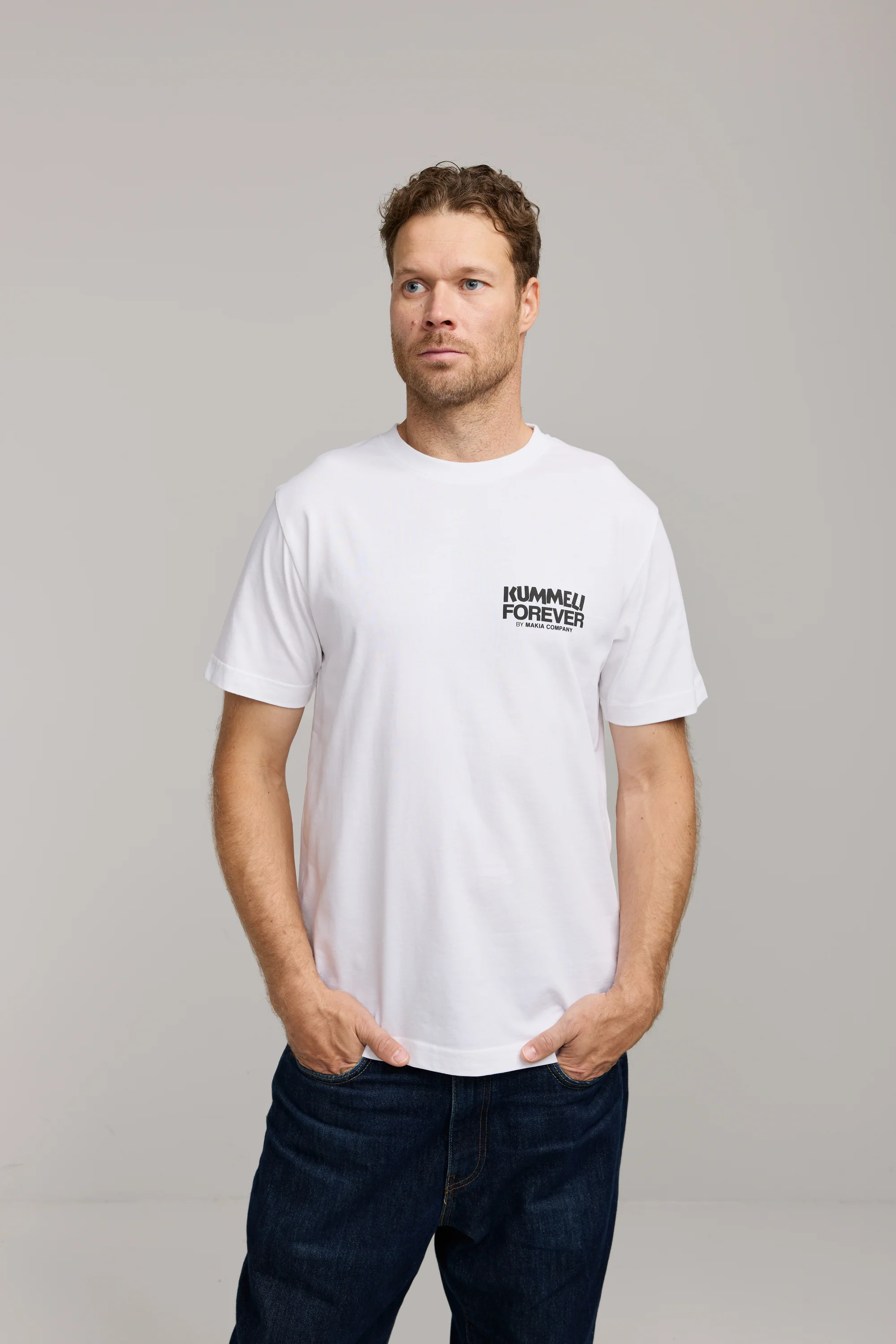 Makia x Kummeli Forever t-shirt - white - Image 2
