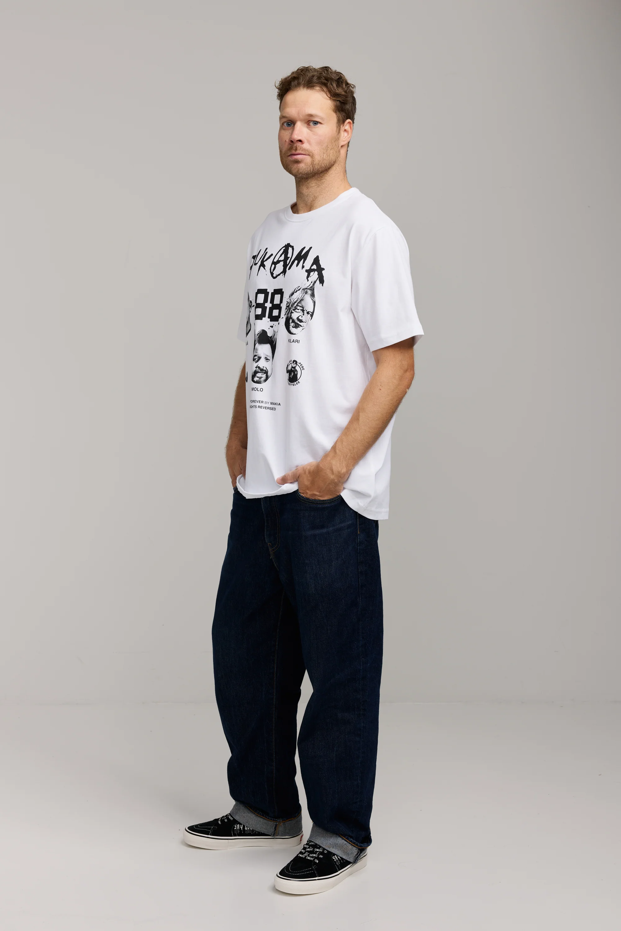 Makia x Kummeli Pukama 88 t-shirt - white - Image 2