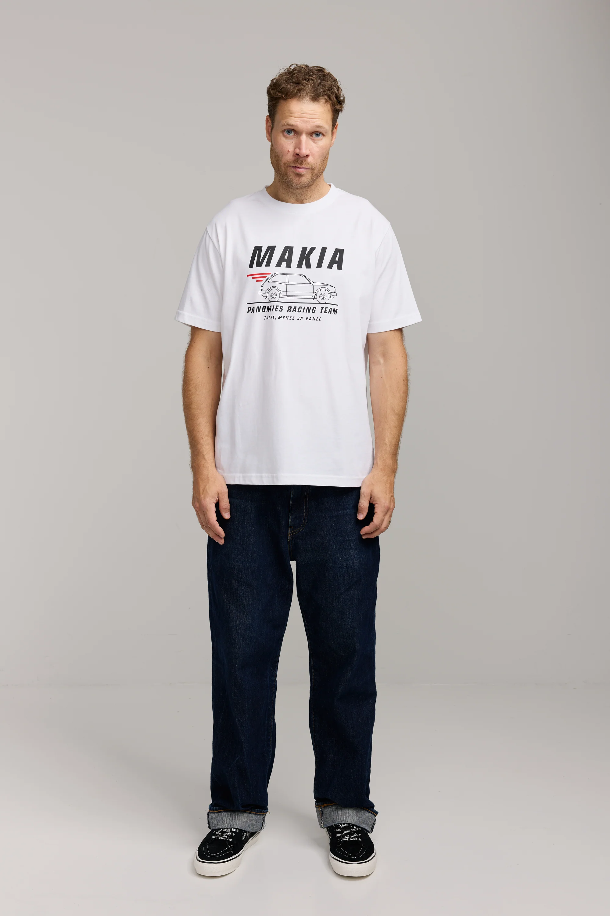 Makia x Kummeli Racing t-shirt - white - Image 2