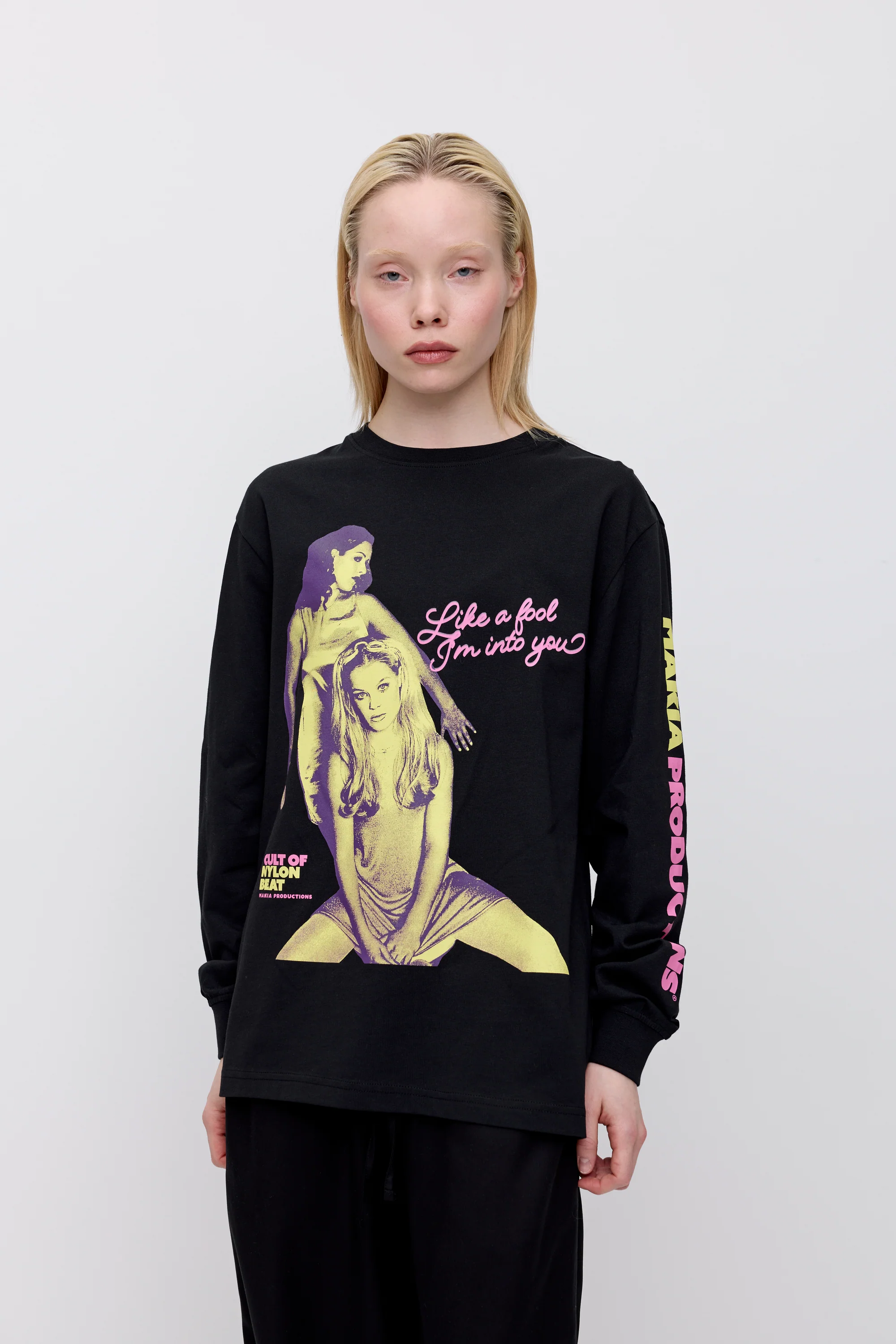 Makia x Nylon Beat Cult of NB Longsleeve - black