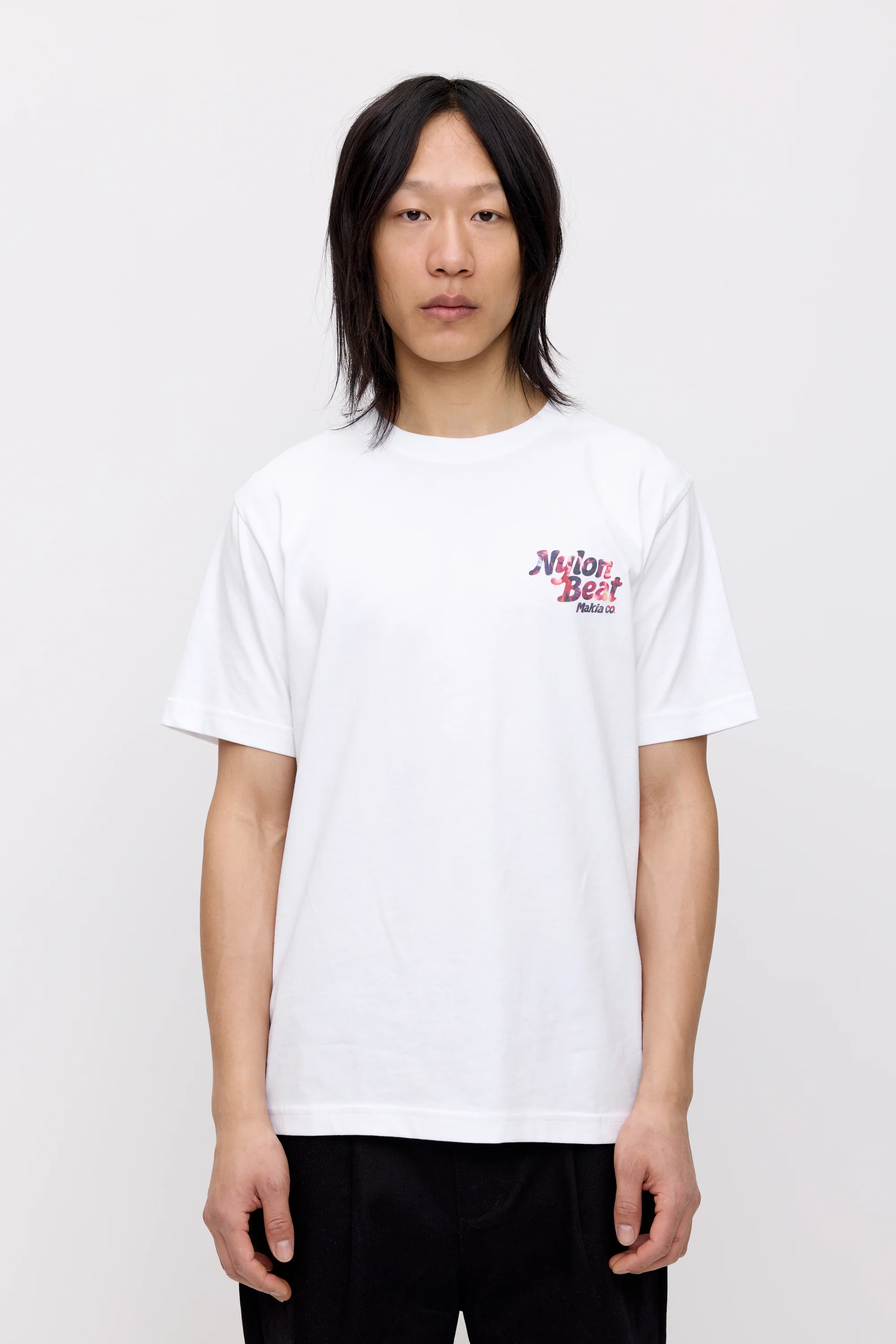 Makia x Nylon Beat Cult t-shirt - white