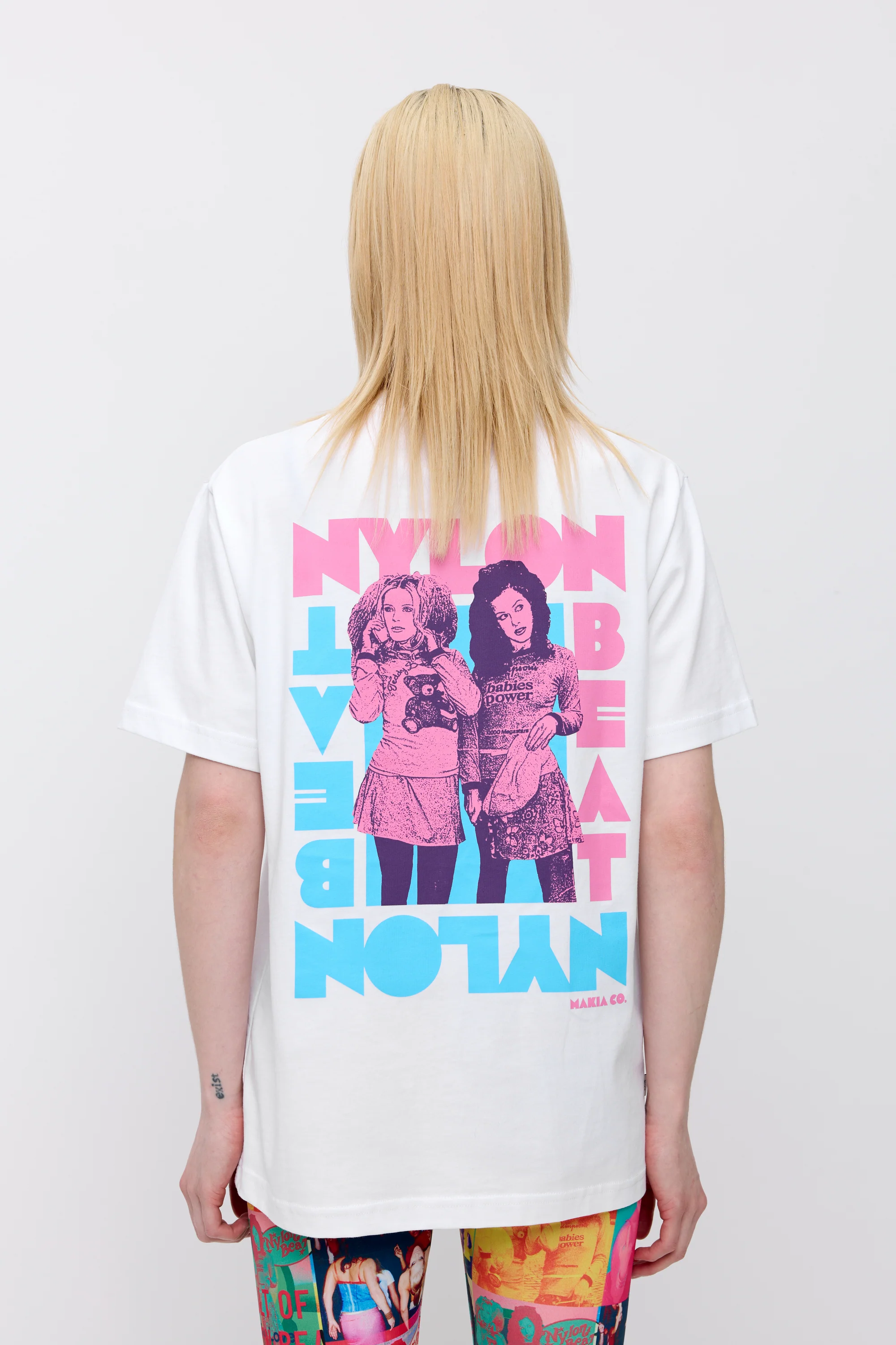 Makia x Nylon Beat Jonna&Erin t-shirt - white - Image 2