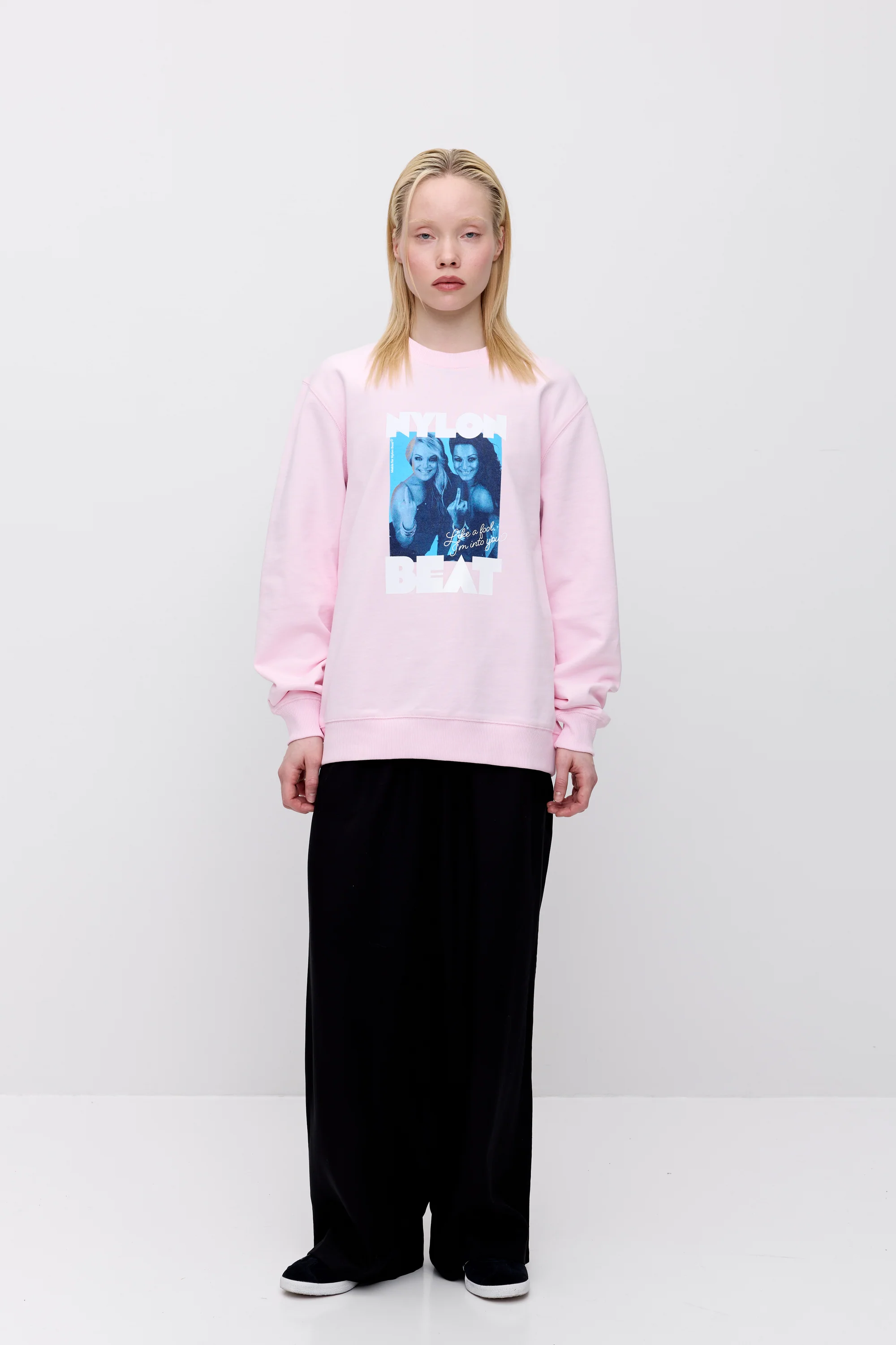 Makia x Nylon Beat Like A Fool sweatshirt - pink - Image 3