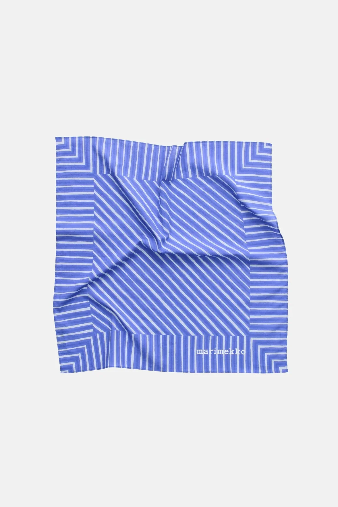 Marimekko Astrilli Piccolo Kioski Huivi - sininen / vaaleansininen - Image 2