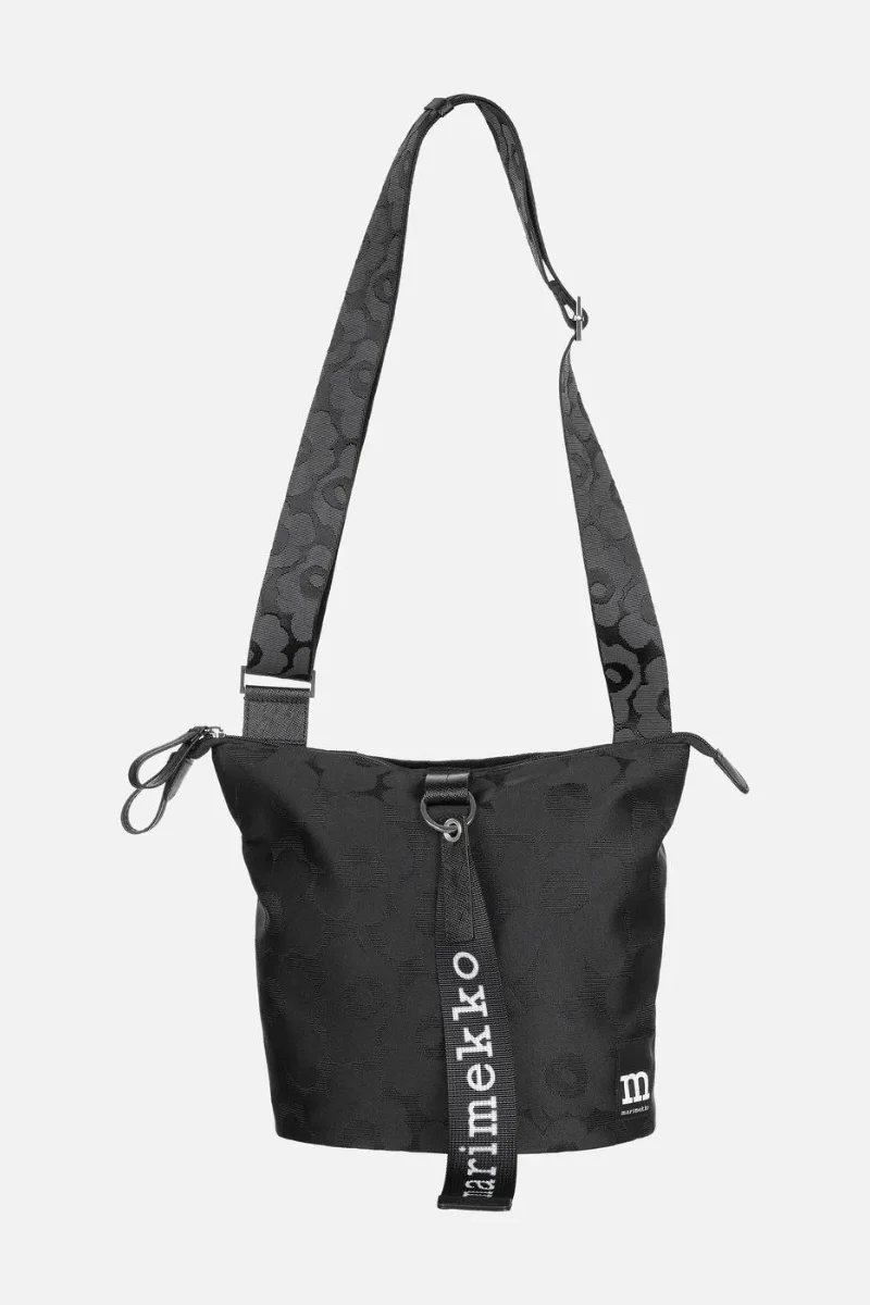Marimekko Carry All Unikko laukku - musta