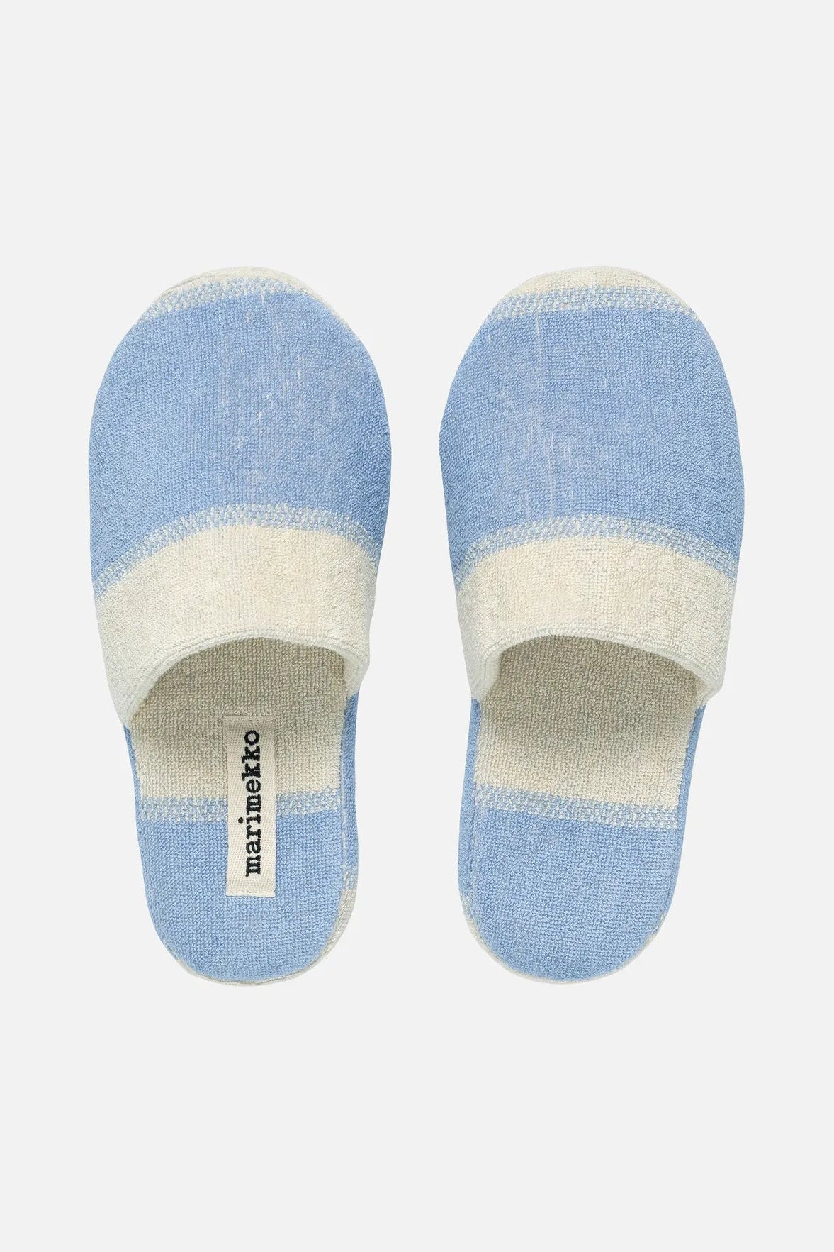 Marimekko Galleria tossut - vaaleansininen / valkoinen