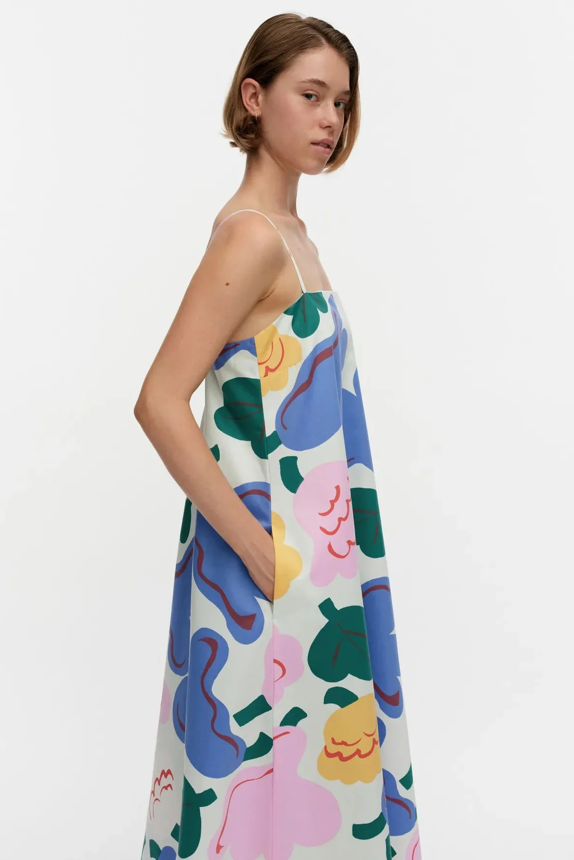 Marimekko Huvittaa Kukasta Kukkaan Mekko - värikäs - Image 2