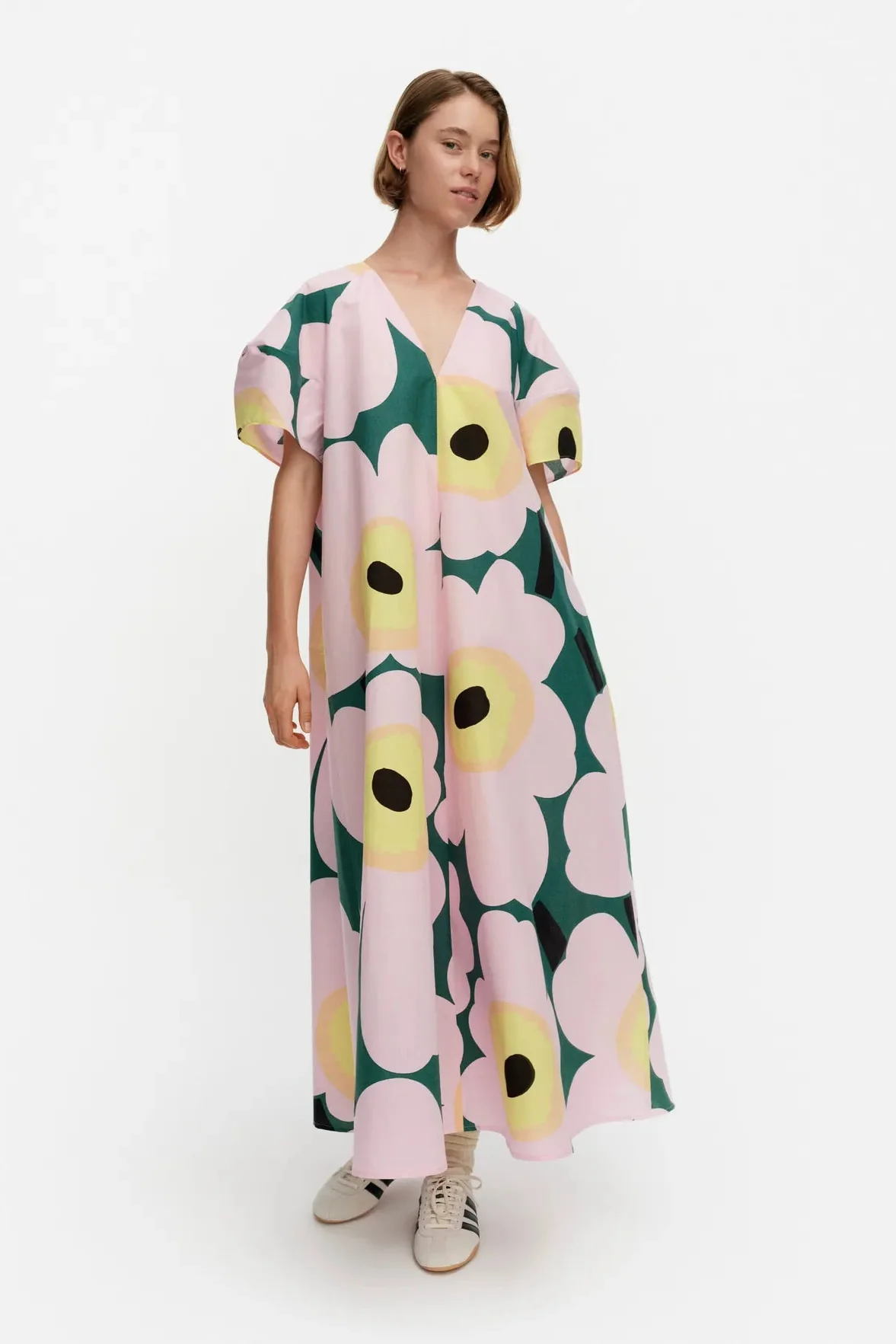 Marimekko Kaffet Unikko mekko - värikäs - Image 3