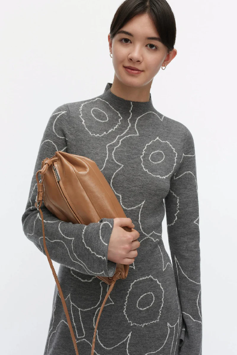 Marimekko Karla Patent olkalaukku - vaaleanruskea - Image 2