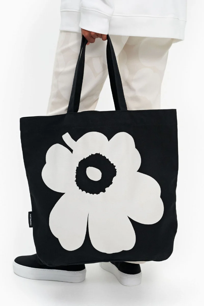Marimekko Kioski Torna unikko heavy shopper bag - Image 2