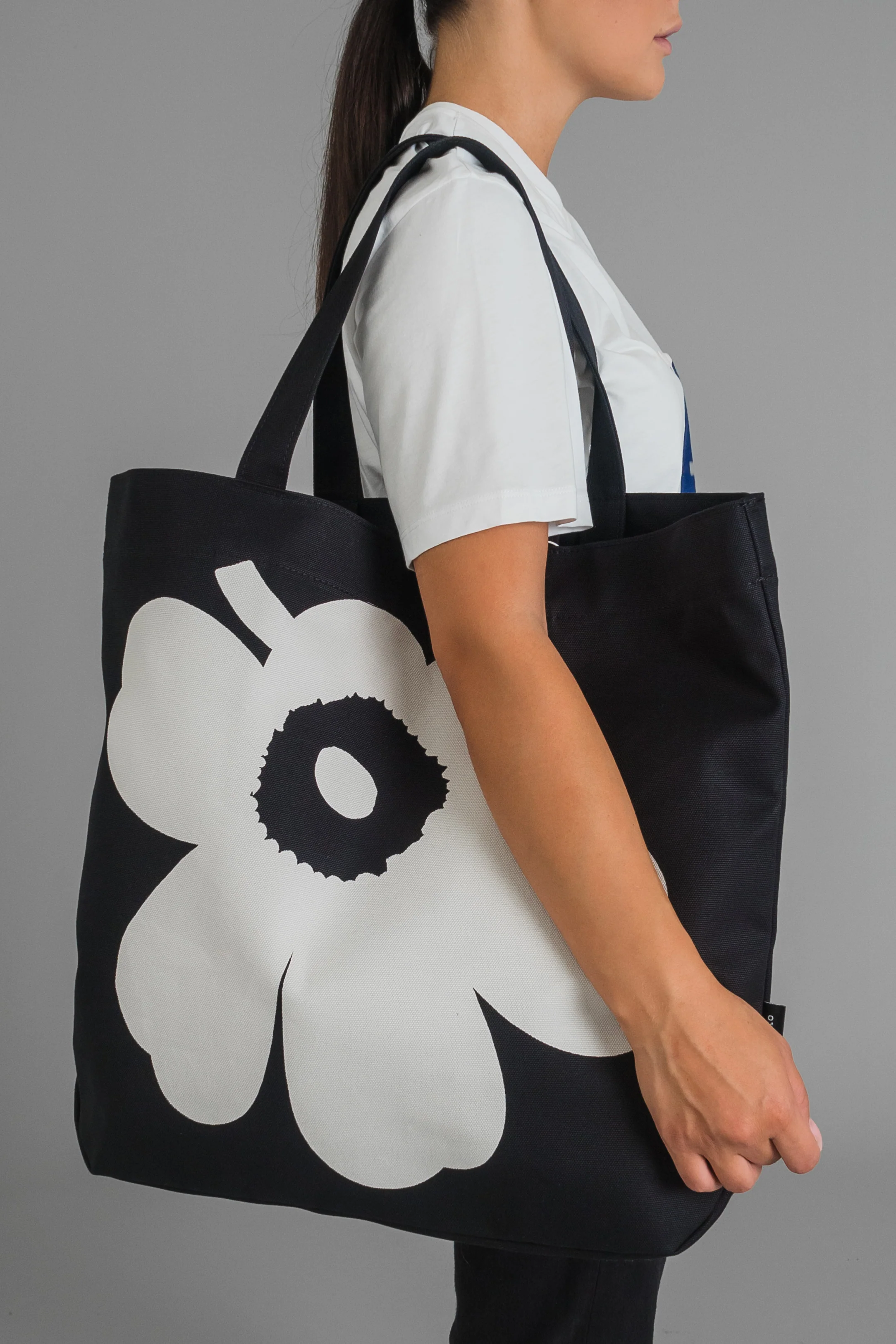 Marimekko Kioski Torna unikko heavy shopper bag - Image 4