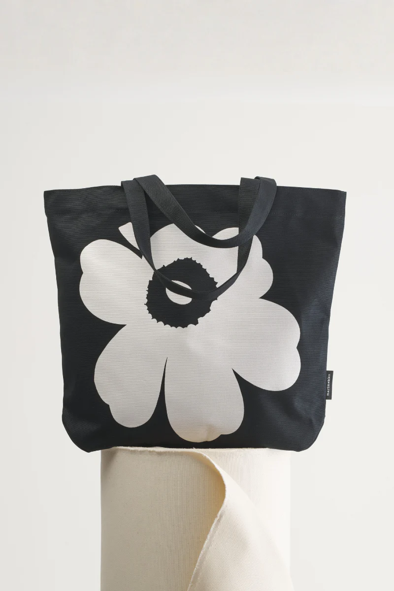 Marimekko Kioski Torna unikko heavy shopper bag - Image 8