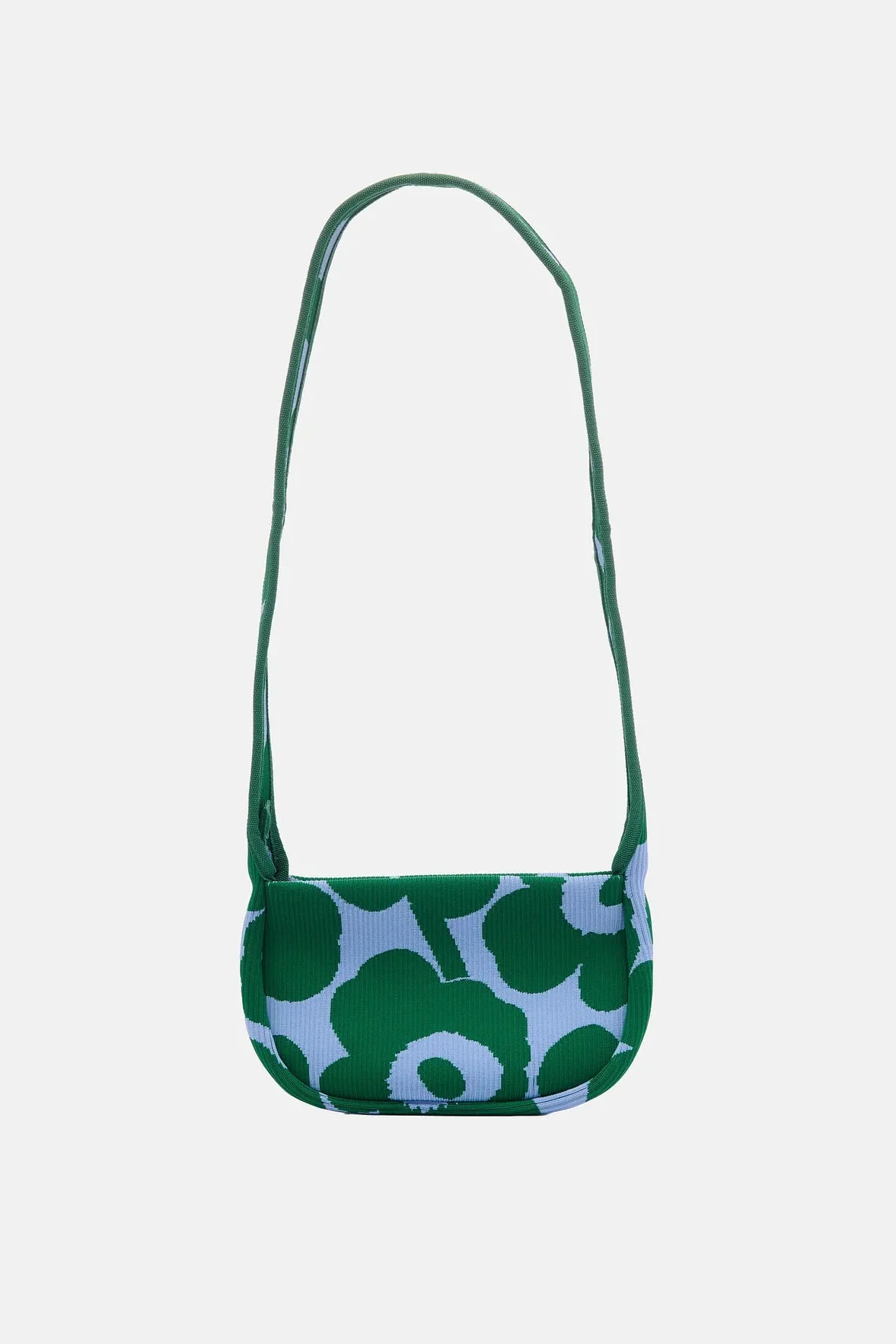 Marimekko Knitted Crossbody Unikko olkalaukku - sininen / vihreä - Image 3